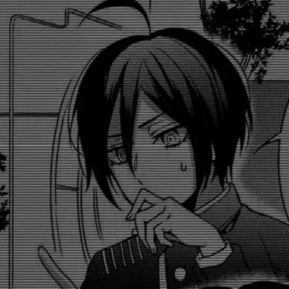 🌟 Shuichi Saihara Danganronpa V3: Killing Harmony Anime, Manga, Danganronpa, Shuichi Saihara, Detective telegram sticker