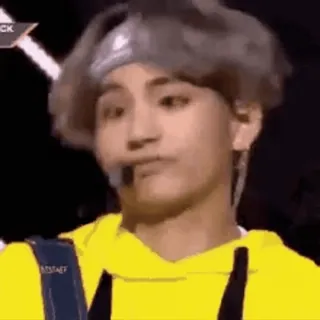 🎈 V K-pop, Cantor, Celebridade, Música, Performance telegram sticker
