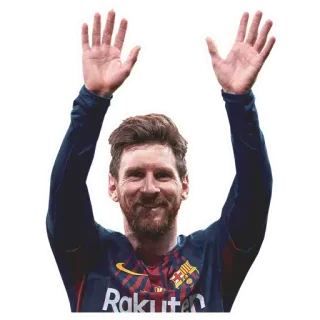 👋 Lionel Messi 축구, 선수, 스포츠, 운동선수 telegram sticker