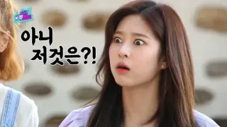 😦 아니 저것은?! femme, surprise, coréen, expression, choqué(e) telegram sticker