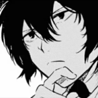 🥚 Dazai Osamu Bungou Stray Dogs Anime, Mangá, Dazai, Bungou Stray Dogs telegram sticker