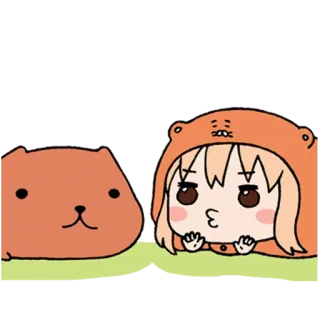 UMARU-chan @Nekosticker telegram stickers