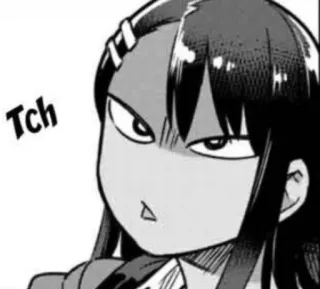 😒 Tch Anime, Manga, Gesichtsausdruck, Genervt, Stirnrunzelnd telegram sticker
