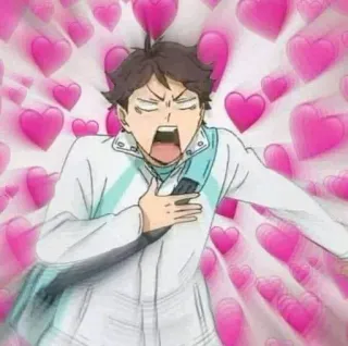 ᘡ · anime meme 𖥦 @pparcdise 𑁍 ࣪˖◗ telegram stickers