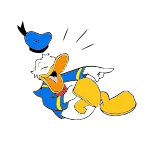 Donald Duck🦆-@MochaStickers telegram stickers