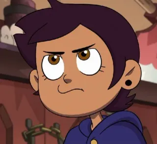 🔮 Luz Noceda The Owl House Dessin animé, Disney, Luz à Osville, Luz Noceda telegram sticker