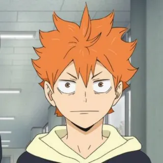 🍊 Hinata Shoyo Haikyuu!! Anime, Haikyuu, Hinata Shoyo, Shonen, Siatkówka, Sport telegram sticker