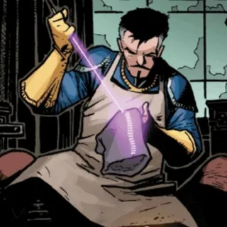 🔯 Doctor Strange sihir, penyihir, marvel, superhero, komik, mantra, doctor strange whatsapp sticker