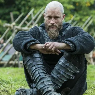 🩸 Ragnar Lothbrok Vikings ラグナル, ヴァイキング, 歴史, 戦士, テレビシリーズ, 歴史ドラマ telegram sticker