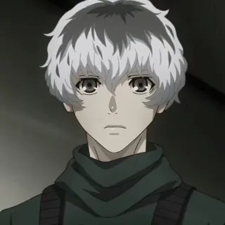 🔪 Haise Sasaki Tokyo Ghoul Anime, Manga, Personage, Fantasy, Tokyo Ghoul, Haise Sasaki telegram sticker