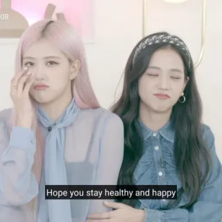 😢 Hope you stay healthy and happy saúde, felicidade, manter a saúde, ser feliz, saudação telegram sticker