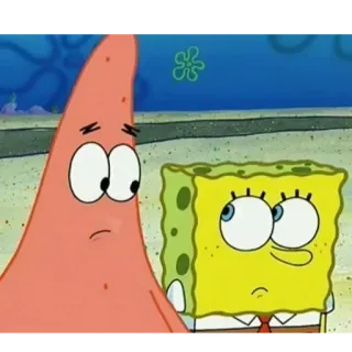 👀 Spongebob Squarepants spongebob, patrick star, cartoon, nickelodeon, freundschaft, lustig telegram sticker