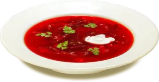 🍗 Borsch, Sopa, Comida, Remolacha, Tradicional, Ruso, Ucraniano telegram sticker
