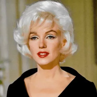 🥀 Marilyn Monroe Мэрилин Монро, Актриса, Винтаж, Знаменитость, Блондинка, Классика, Красота, Икона telegram sticker
