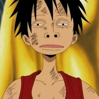 🤌 Monkey D. Luffy One Piece Anime, One Piece, Luffy, Śmieszne, Kreskówka, Postać, Manga whatsapp sticker