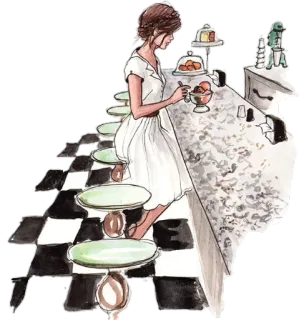 Women @stickersb2b whatsapp stickers