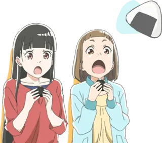 A Place Further than the Universe :: @line_stickers telegram stickers
