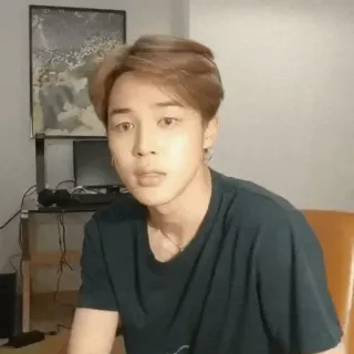 ⛵️ Jimin K-Pop, Jimin, BTS, Cantante, Celebridad, Persona whatsapp sticker