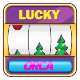 🎰 LUCKY, OKLA lucky, okla, casino, slot machine, ornament telegram sticker
