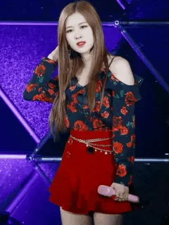 💧 Rose kpop, zanger, rose, blackpink, idool whatsapp sticker