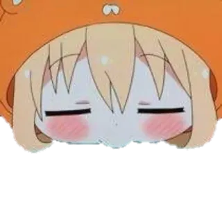 🌟 Anime, Słodkie, Kreskówka, Postać, Dziewczyna, Ilustracja whatsapp sticker