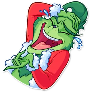 Grinch whatsapp stickers