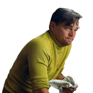 😕 Leonardo DiCaprio meme, reaksi, Leonardo DiCaprio, selebriti, aktor telegram sticker