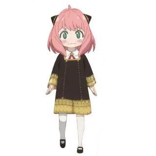 🚶‍♀ Anya Forger Spy × Family Anime, Spy Family, Anya Forger, Kartun, Lucu, Gadis whatsapp sticker