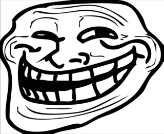 TrollFace telegram stickers