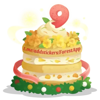 Forest Stickers telegram stickers