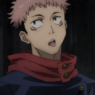 🍂 Yuji Itadori Jujutsu Kaisen Anime, Manga, Charakter, Jujutsu Kaisen, Yuji Itadori whatsapp sticker