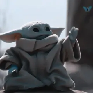 🧪 Baby Yoda Baby Yoda, The Mandalorian, Star Wars, Grogu telegram sticker
