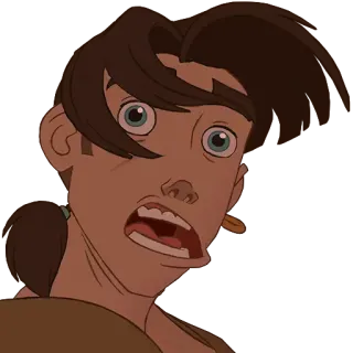 😨 Amelia Treasure Planet Amelia, Il pianeta del tesoro, Disney, cartoni animati telegram sticker