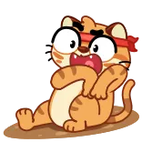 😨 Hoạt hình, Mèo, Sticker, Động vật, Nhân vật whatsapp sticker