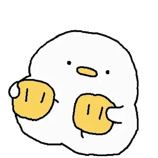 💬 Desenho animado, Fofo, Personagem, Bolha, Amarelo, Branco, Desenho, Arte whatsapp sticker