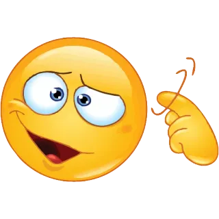 👾 Emoji, Ausdruck, Gesicht, tippender Finger, Denken, fragend telegram sticker