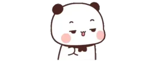 🍼 Panda, Fofo, Sticker, Desenho animado, Animal telegram sticker