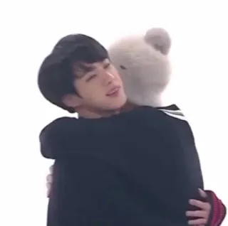 ☁️ ôm, người, gấu, dễ thương, âu yếm, ôm telegram sticker