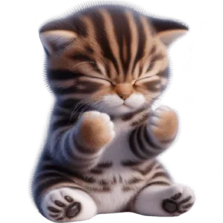 😣 고양이, 새끼 고양이, 귀여운, 동물, 애완 동물, 반려동물 telegram sticker