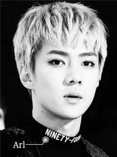 ✖ NINETY-FOUR Arl Mode, Stil, Kpop, Männlich, Idol whatsapp sticker