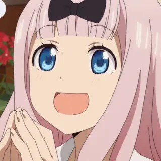 💈 Chika Fujiwara Kaguya-sama: Love Is War anime, chika fujiwara, kaguya-sama: love is war, cute, girl telegram sticker