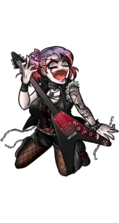 🖤 Gothique, Guitare, Musique, Punk, Emo telegram sticker