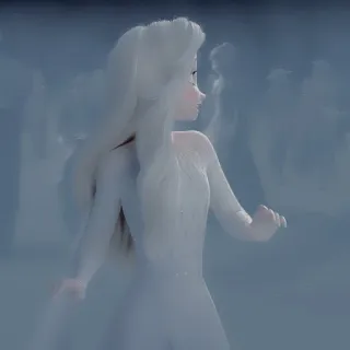 🌨 Elsa Frozen Elsa, La Reine des Neiges, Disney, Reine des Neiges, Animation telegram sticker