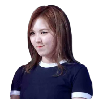 😐 donna, ritratto, persona, viso, espressione, sorriso telegram sticker