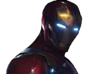 😒 Iron Man Iron Man, Marvel, super-héros, personnage telegram sticker