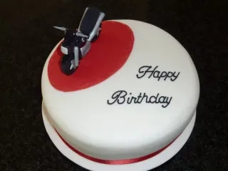 🍰 Happy Birthday cake, birthday, motorcycle, celebration, dessert, happy telegram sticker