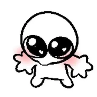 🥺 dễ thương, kawaii, đơn giản, hoạt hình, giọt, ngọt ngào, ngây thơ telegram sticker