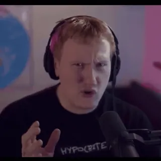 🤨 HYPOCRITE Personne, Homme, Hypocrite, Créateur de contenu telegram sticker