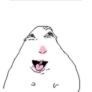 👄 Wojak Internet Meme telegram sticker
