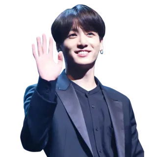 🖖 Jungkook Jungkook, BTS, K-Pop, Sänger, Promi telegram sticker